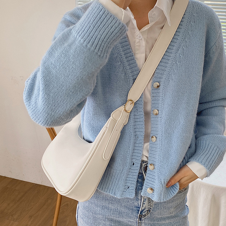 包包2021新款潮时尚简约百搭复古单肩饺子...