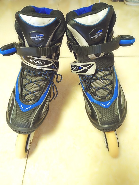 ACTION旱冰鞋,男,40-42码可穿。...