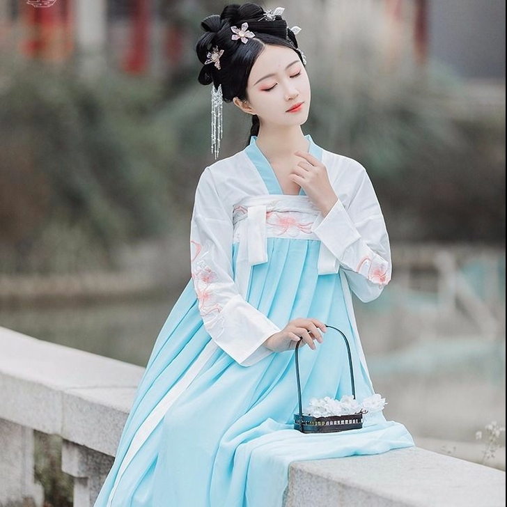 可换！全新汉服，茗月萱家的明月汉服全新有吊...