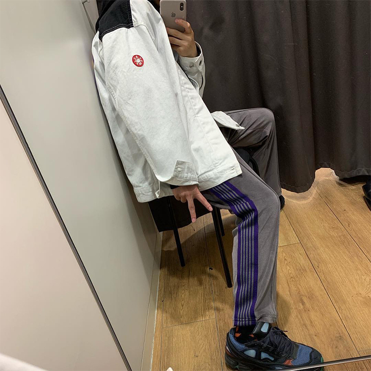 老夫子 Needles 蝴蝶刺绣织带 丝绒...