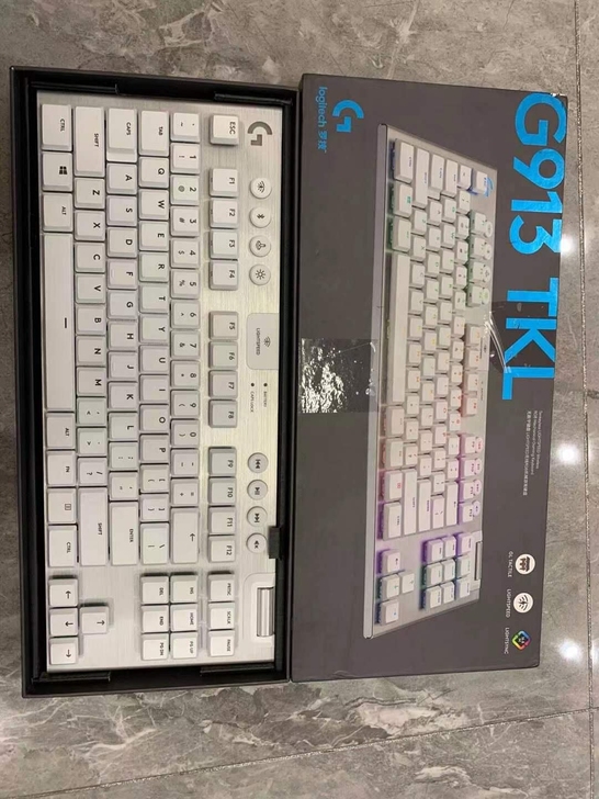 罗技G913 TKL机械键盘无线蓝牙双模游...