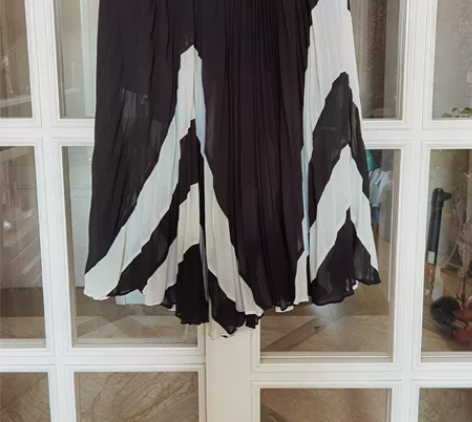 全新韩版雪纺大摆裙 腰围2.2~28尺  ...