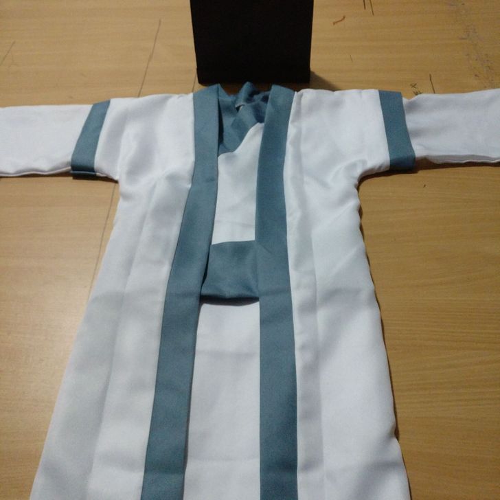 幼儿童古装汉服男童小男孩古代老夫子教书先生...