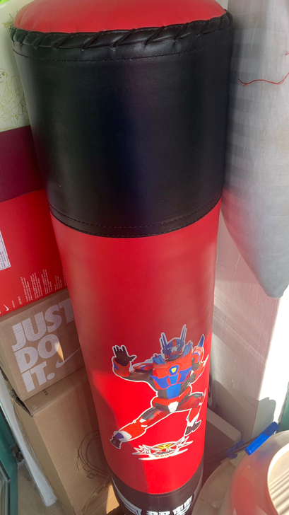 儿童拳击立式训练器械