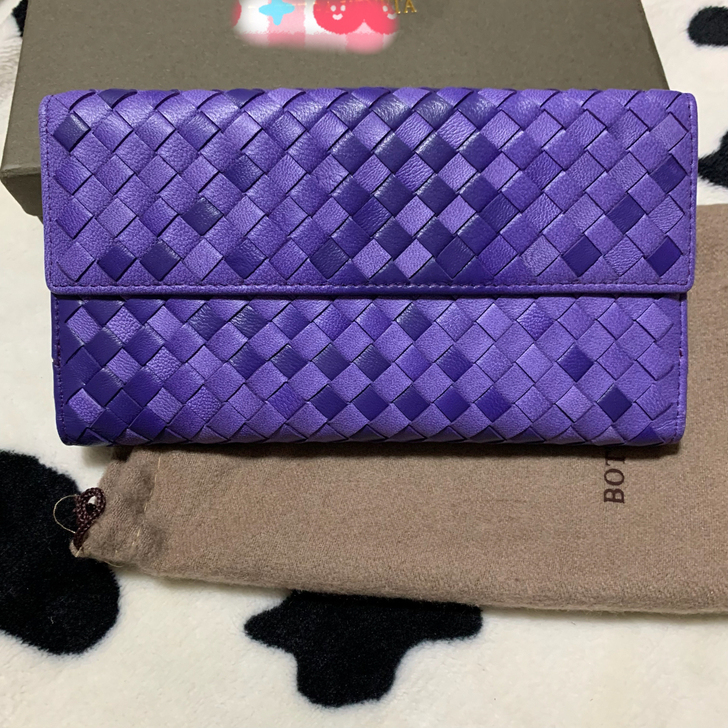 BV拼接钱包 手拿包  纯皮材质