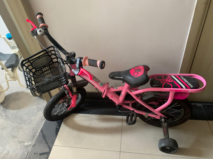 永久自行车，外公买的，骑过5.6次。