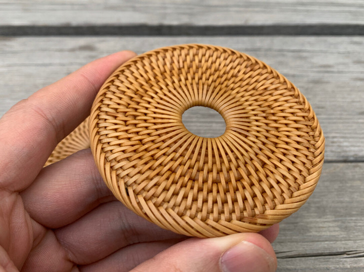 日本老藤垫 精编细工藤垫 回流老藤垫瓶敷杯...