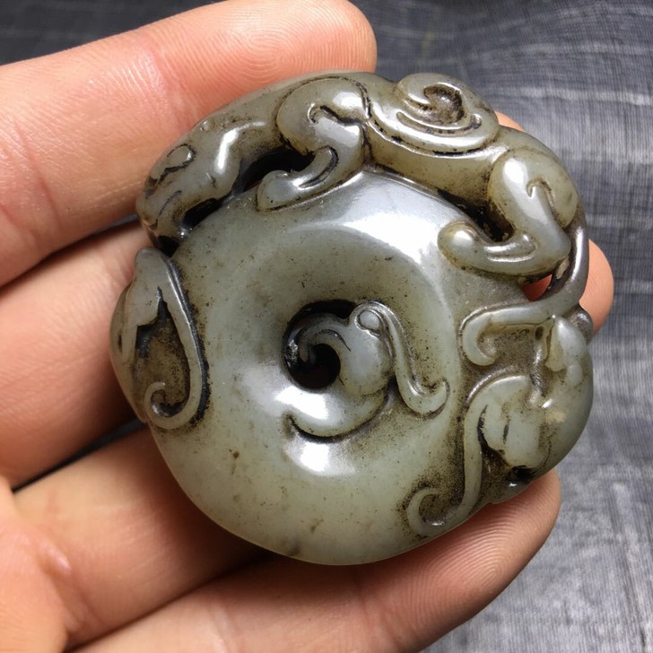 闲置出古玩老玉器老玉雕 收藏老物件貔貅挂件...