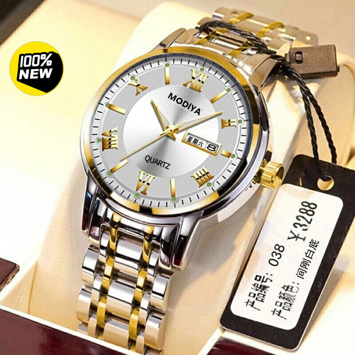 撤柜特价处理全新瑞士全自动机芯手表男士日历...