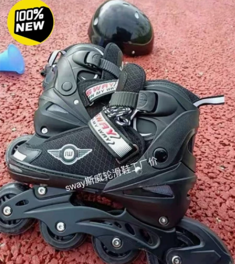 【工厂直销价2款】斯威轮滑鞋儿童溜冰鞋全套...