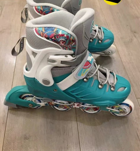 【捡漏价】斯威溜冰鞋儿童轮滑鞋初学者男孩旱...