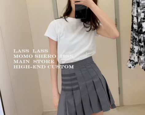 出闲置百褶裙半身裙 经典西装学院风高腰A字...