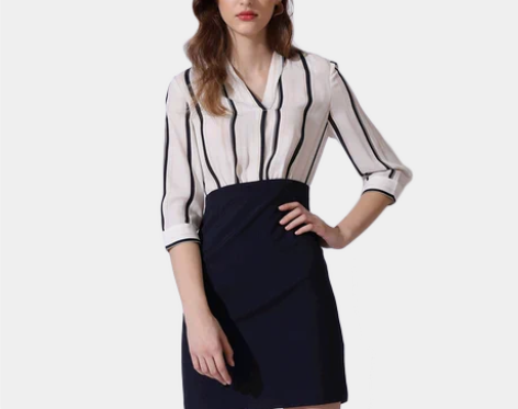 全新Lavinia 拉维妮娅春夏职业连衣裙...