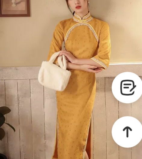 【最后几件】全新秋冬款国风复古小清新印花改...