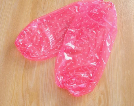 尾货清仓无袖防水围裙防油套袖结实透明胶围裙...