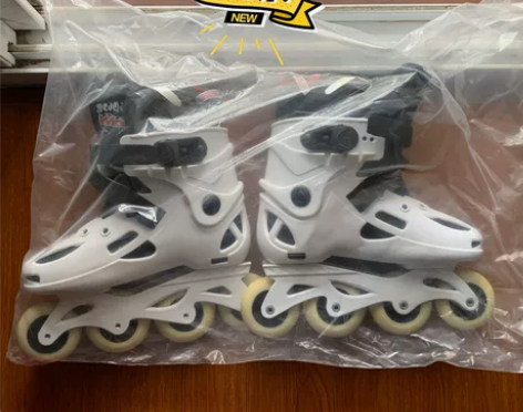 38码直排轮溜冰鞋 全新 感兴趣的话点“我...