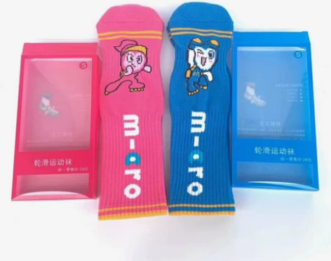 儿童轮滑袜毛圈袜纯棉袜，透气性舒适性很好，...