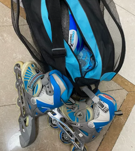 瑞士Micro迈古直排轮轮滑鞋,可调节,适...