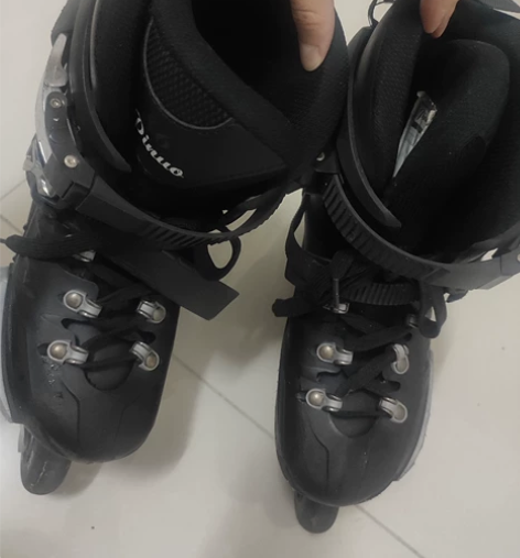 迈克s6轮滑鞋 黑色 码数37码 大一在淘...