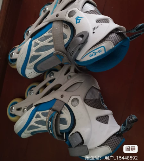 micro儿童直排轮滑鞋一双，31-34号...