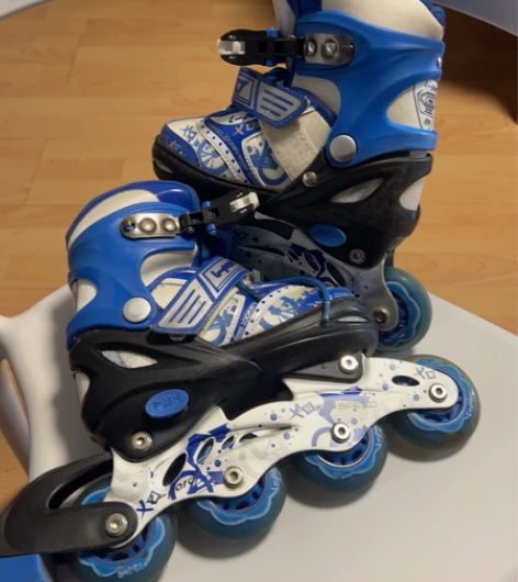 闲置99新 儿童 直排轮滑鞋 鞋码31-34