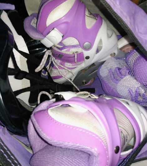 捷豹溜冰鞋儿童初学轮滑鞋男女孩直排轮可调大...