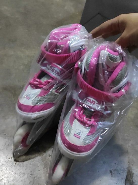 运动之星小号粉色，31-34，全套，pvc...