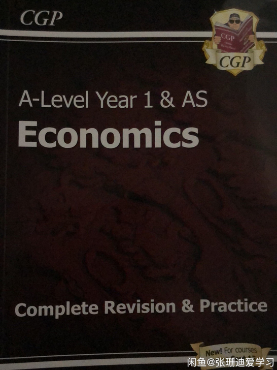 全新A-level经济CGP revisi...