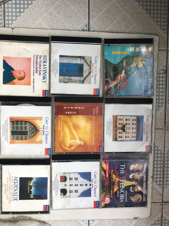 古典音乐CD，9张，现打包出售，标的价格是...