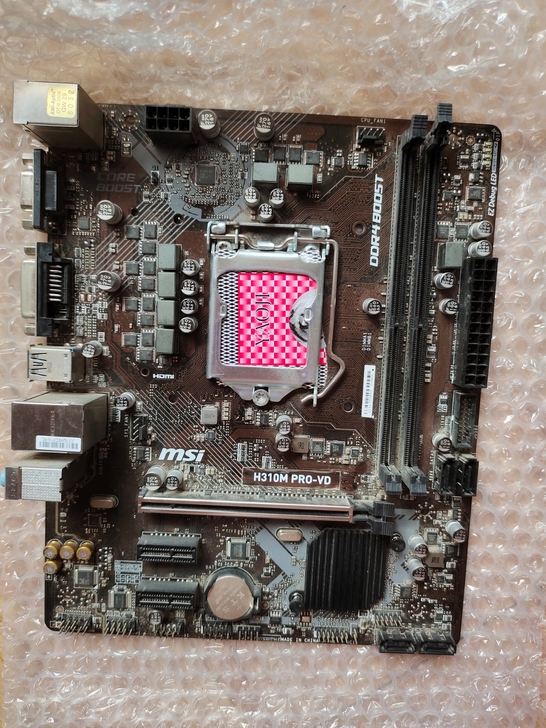 微星H310mpro-vd主板