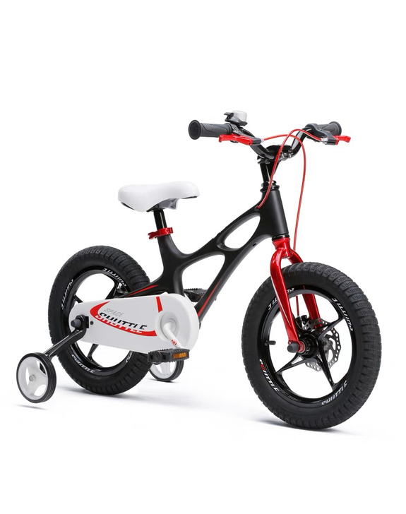 优贝儿童自行车星际飞车16寸镁合金单车,明...