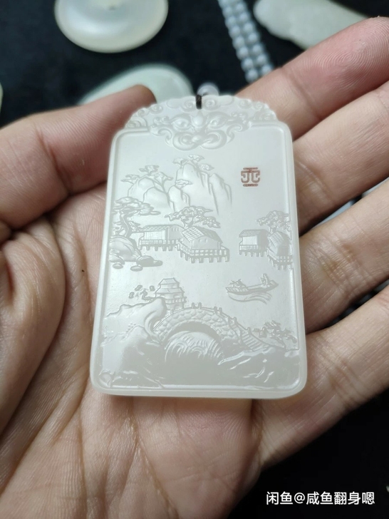 玉雕工厂倒闭剩下来一起批 新疆羊脂白玉...