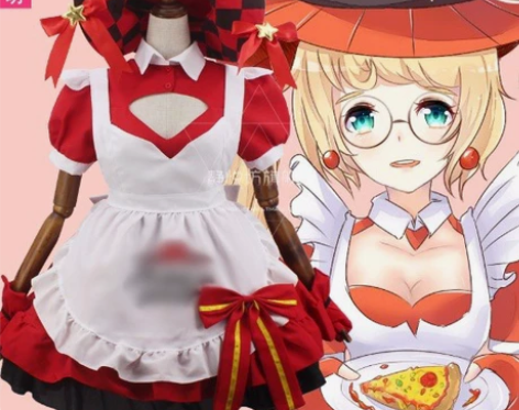 【厂家现货直销】女仆装安琪拉魔法小厨娘co...