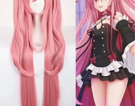 终结的炽天使克鲁鲁采佩西女王烟粉色虎口夹c...