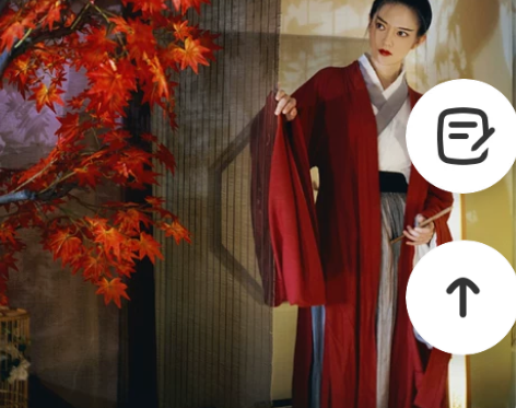 侠客汉服女古风红颜传统魏晋风红色齐腰襦裙广...