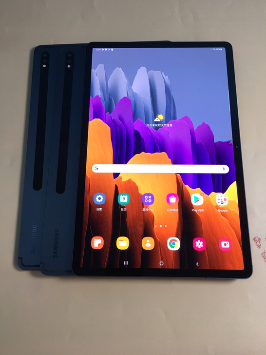 到货几台三星平板S7+ T978无锁5G全...