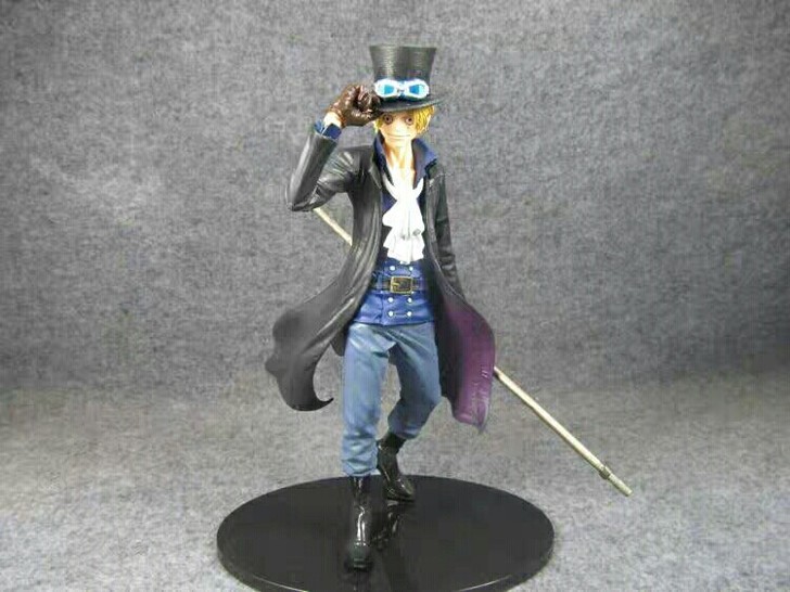 海贼王革命军路飞二哥萨博手办模型 超大组立...