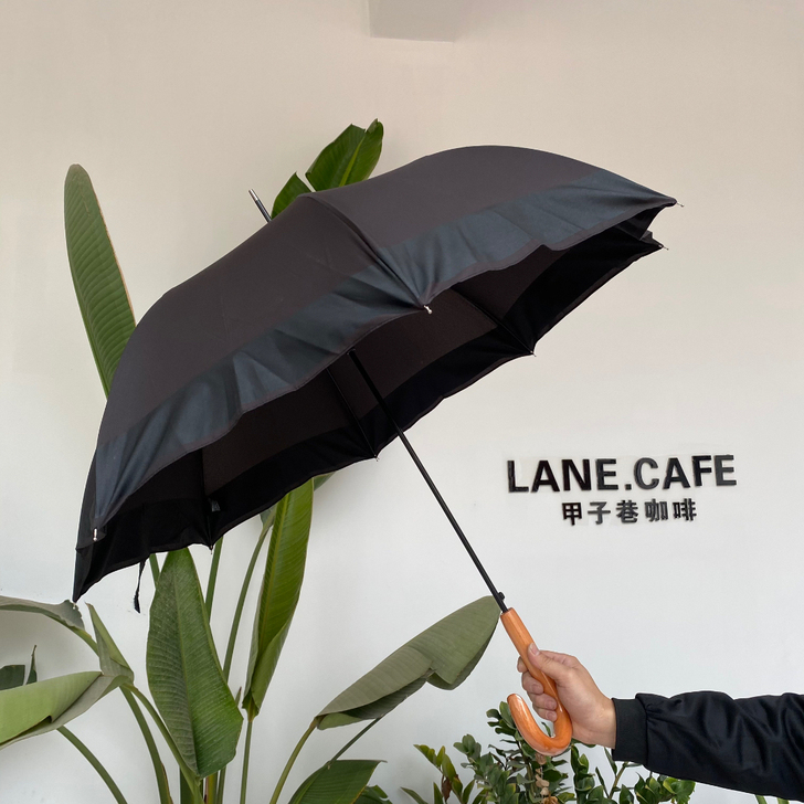 意大利暗黑系洛丽塔文艺范小黑伞