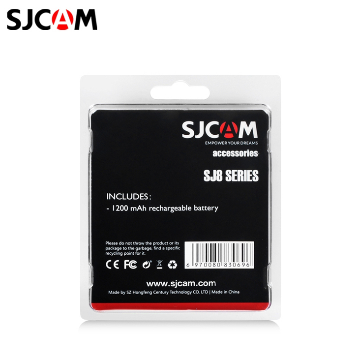 SJCAM 原装全系列电池，型号需要备注