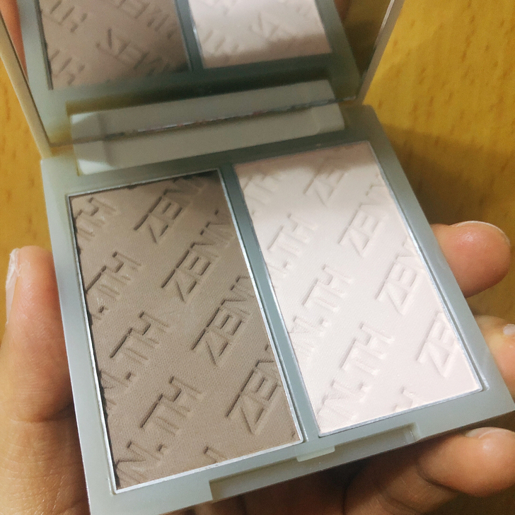 几乎全新，ZENN.TH双色修容，打阴影鼻...