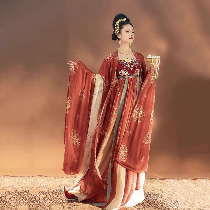 出租｜南雅集 长生乐 唐制原创汉服女夏季唐...