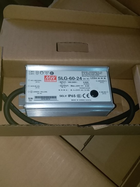 明纬防水电源SLG-60-24