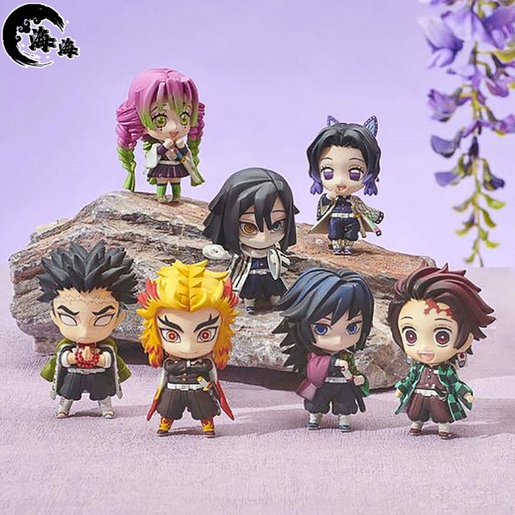 盲盒 鬼灭之刃柱们 鬼杀队 炭治郎 全套公...