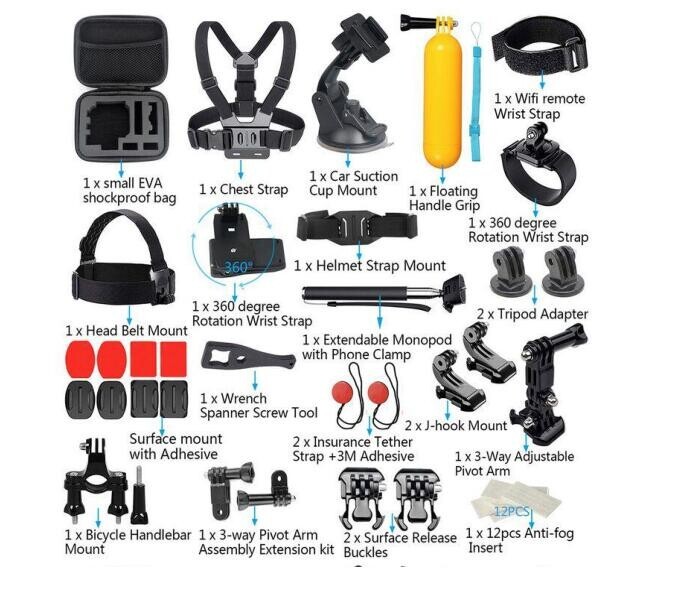 GoPro配件Dji大疆配件运动相机通用套...