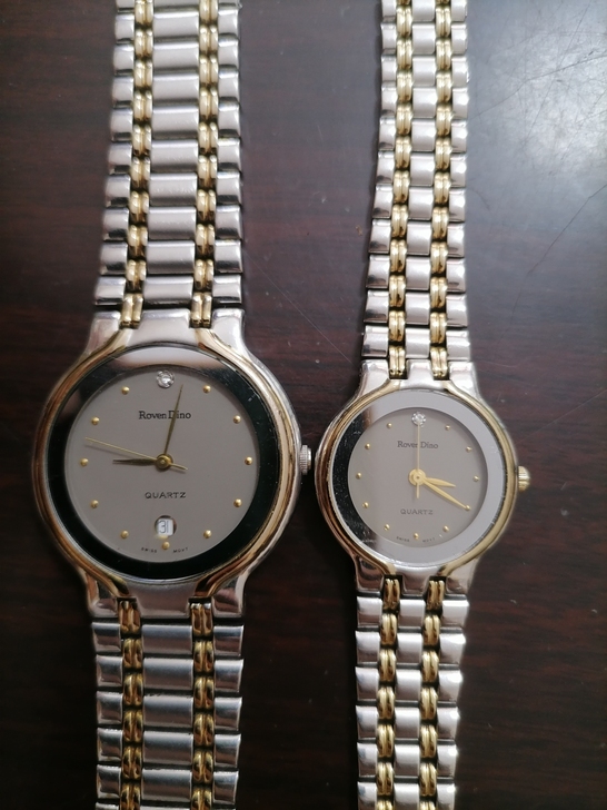 瑞士罗梵迪诺 一对男女情侣款电子手表 特别...