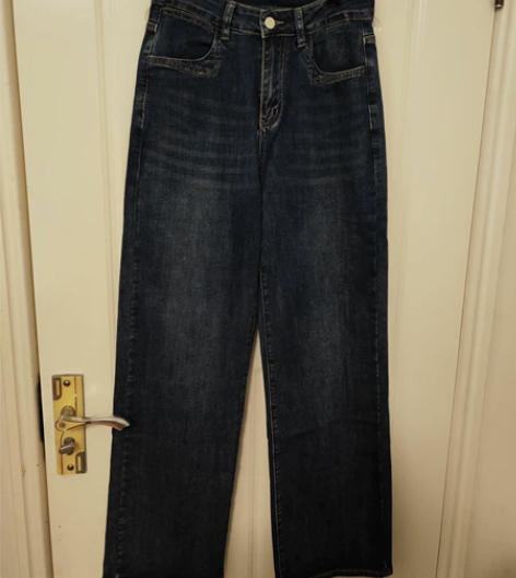 全新阔腿牛仔裤，28码，买回来一次没穿，朋...