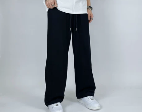 MR0660美式复古高街休闲裤男女潮牌直筒...