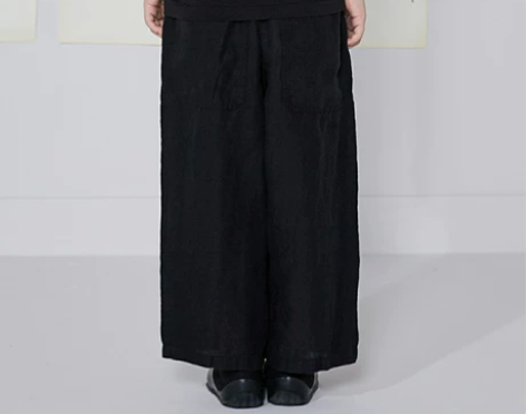 蓬马棉麻裤 尺码:140 买小了，洗过一次...