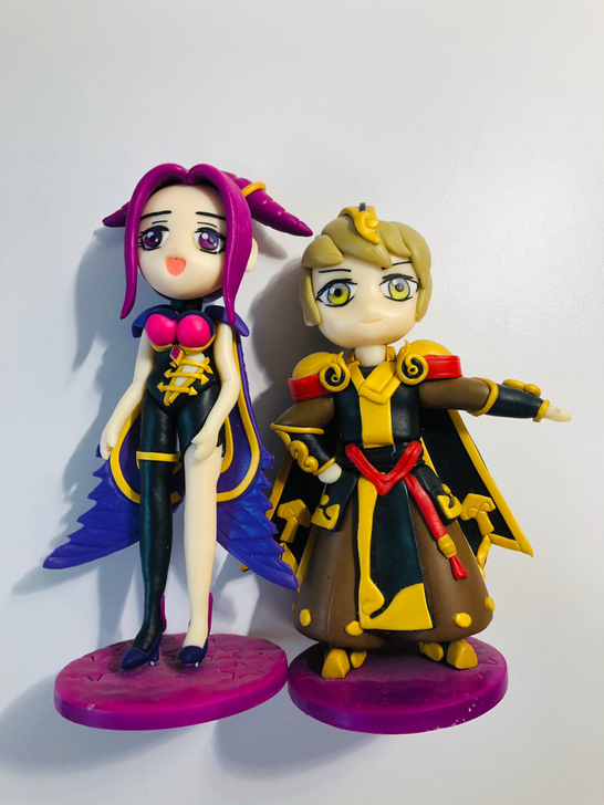 全新 王者荣耀纯手工手办 25一个50两个