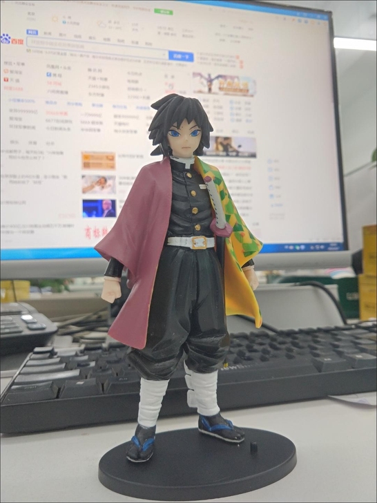 鬼灭之刃手办灶门炭治郎豆子我妻善逸手办摆件...